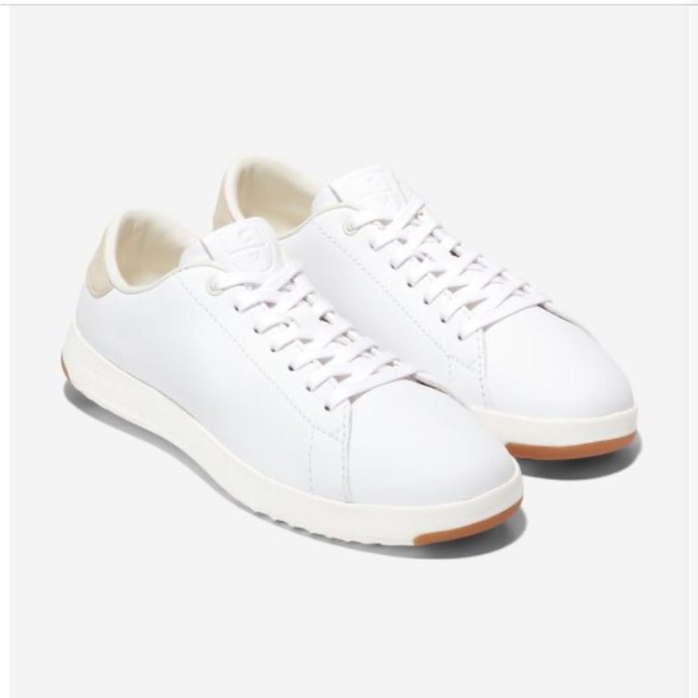 Cole Haan Women’s GrandPro Leather Tennis Sneaker Sz 7.5